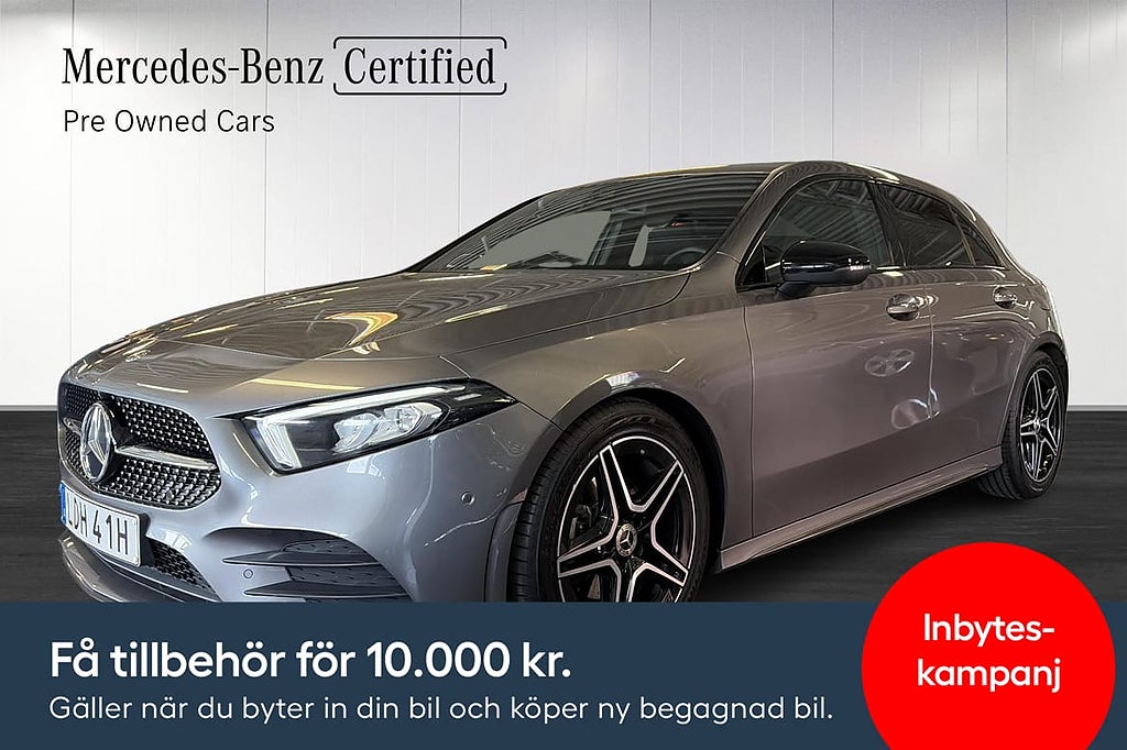 Mercedes-Benz A200 AMG/Burmester/Panelbelysning/Widescreen