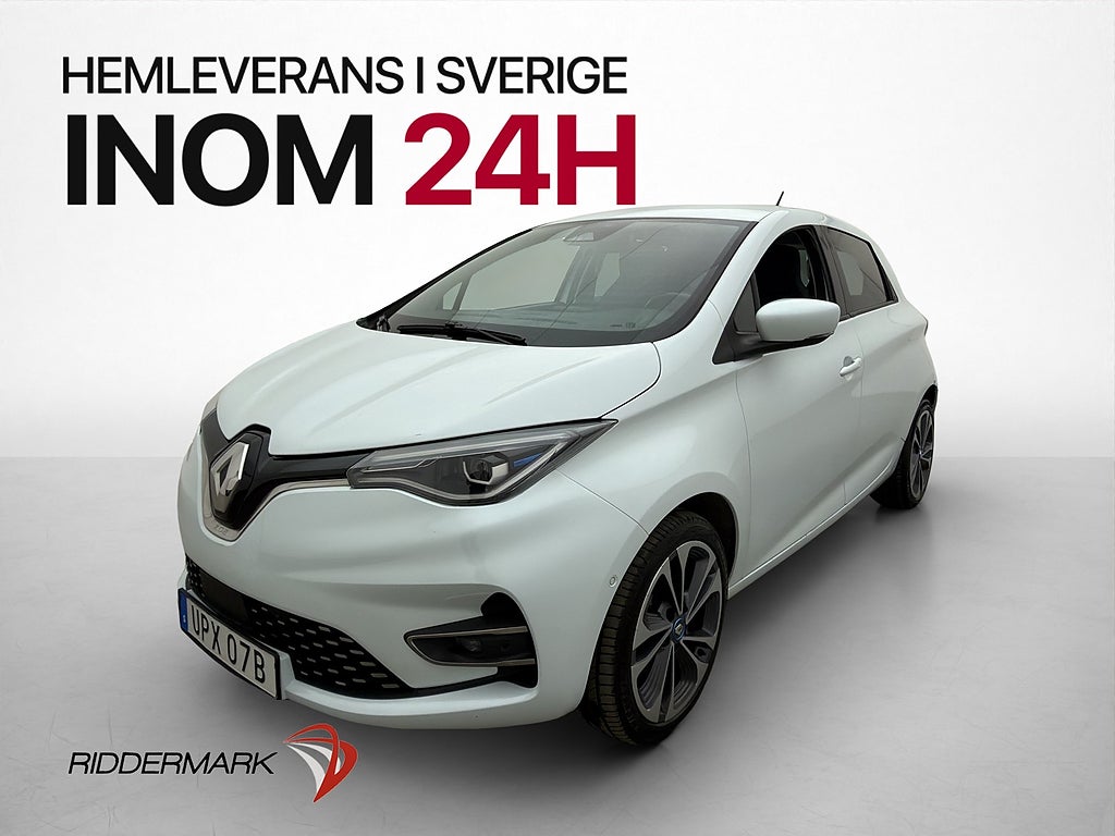 Renault Zoe R135 52 kWh Riviera Batteriköpt Kamera Skinn CCS