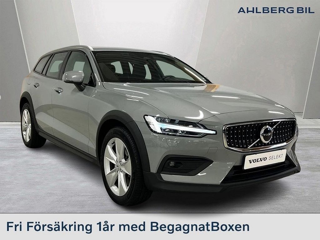 Volvo V60 Cross Country B4 AWD Diesel Core, Ljuspaket, Navigation, Rattvärme, Baklucka E