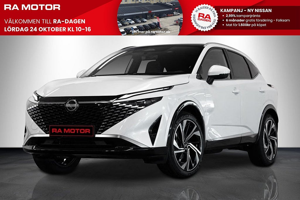 Nissan Qashqai 158hk | TEKNA | Inkl Service & Vinterhjul 2026