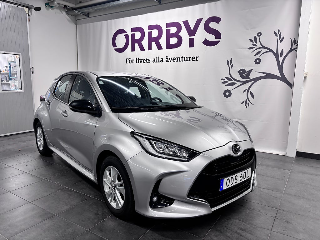 Mazda 2 Hybrid, 1.5 116 hk CVT Agile + Comfort Pack, Backkamera