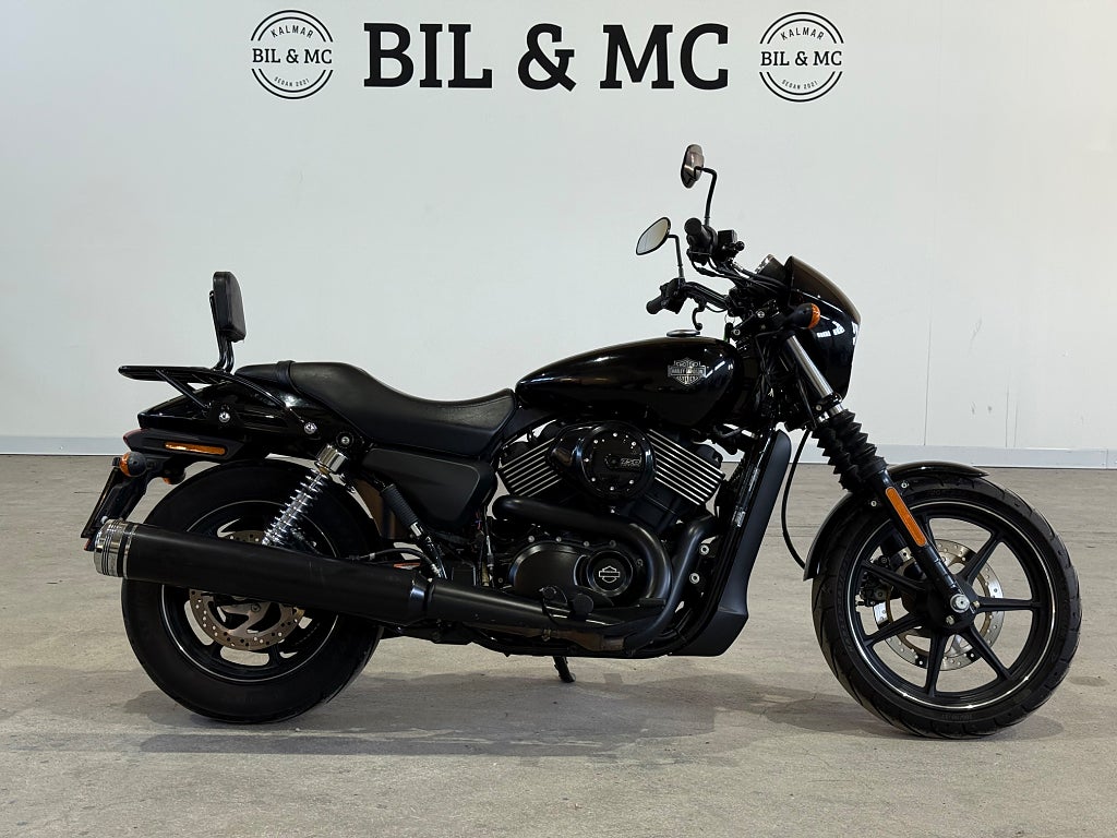 Harley-Davidson Street 750 lågs mil 0kr insats räntekampanj 