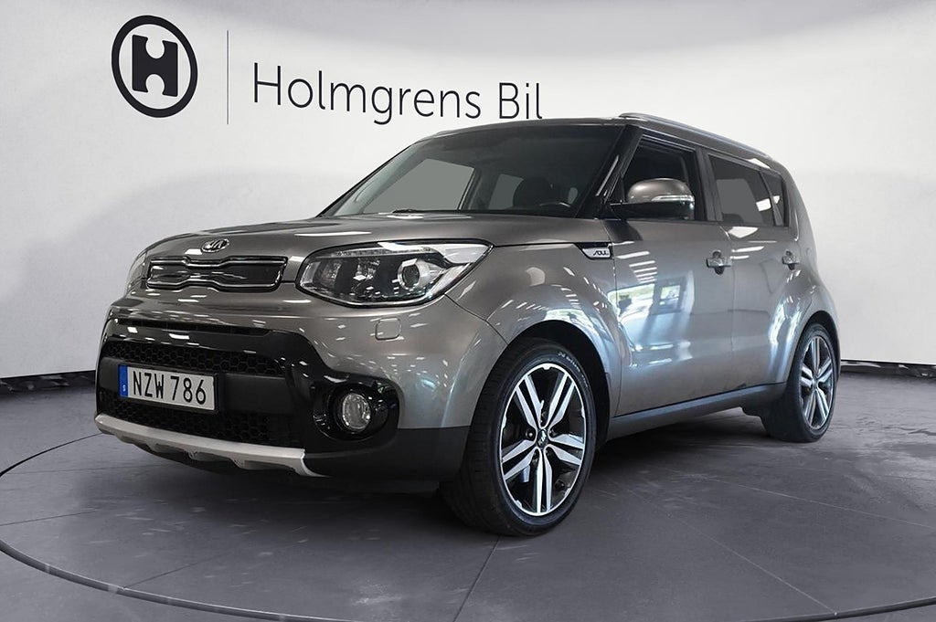 Kia Soul 1.6 CRDi DCT, 136hk Kupévärme, Navi, Backkamera