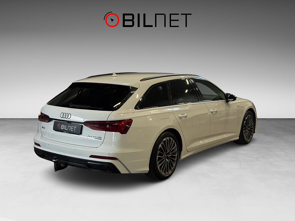 Audi A6 Avant 55 TFSI e q HD-Matrix Värmare B&O HUD Drag 360