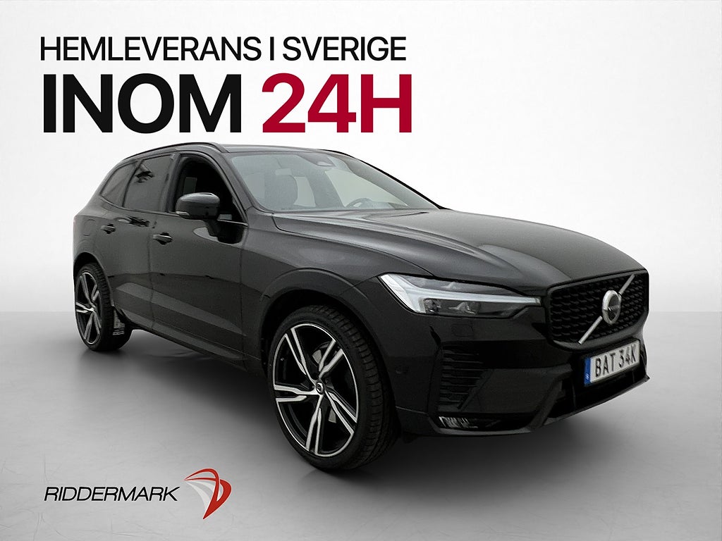 Volvo XC60 B4 197hk Plus Dark Värmare H/K 360° CarPlay Drag