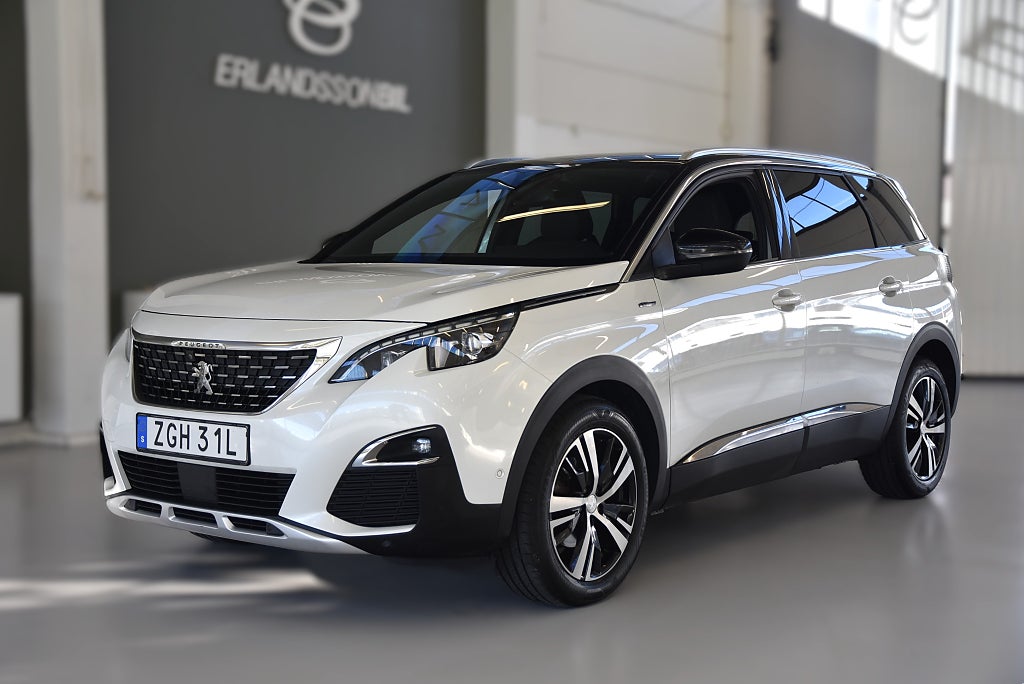 Peugeot 5008 1.6 PureTech 180 EAT GT-LINE 7-SITS NYSERVAD DRAGKROK