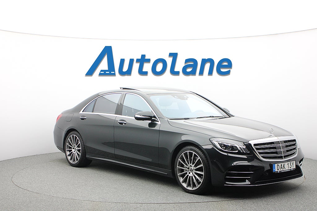 Mercedes-Benz S 400 d AMG, Burmester®, 360°, Panorama, Massage 340hk