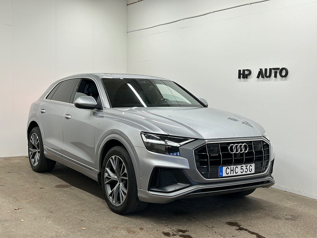 Audi Q8 50TDI Quattro S-Line Pano Soft Close HUD 360° Drag