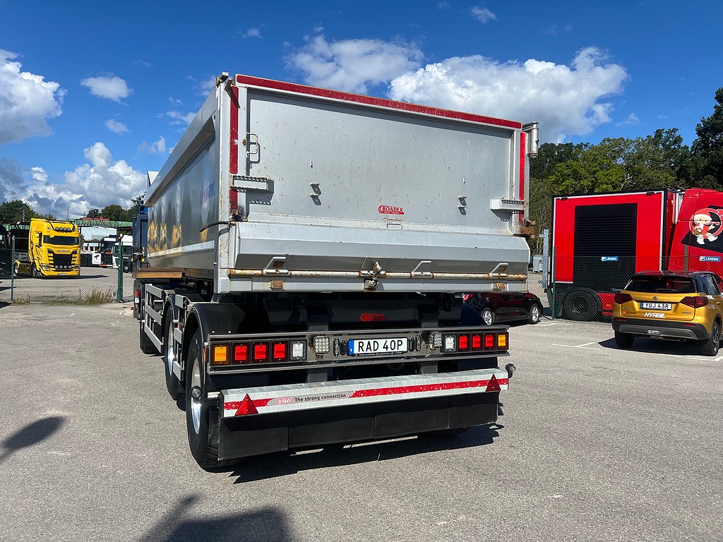 Övriga Roadex 3 Axlad tippvagn,