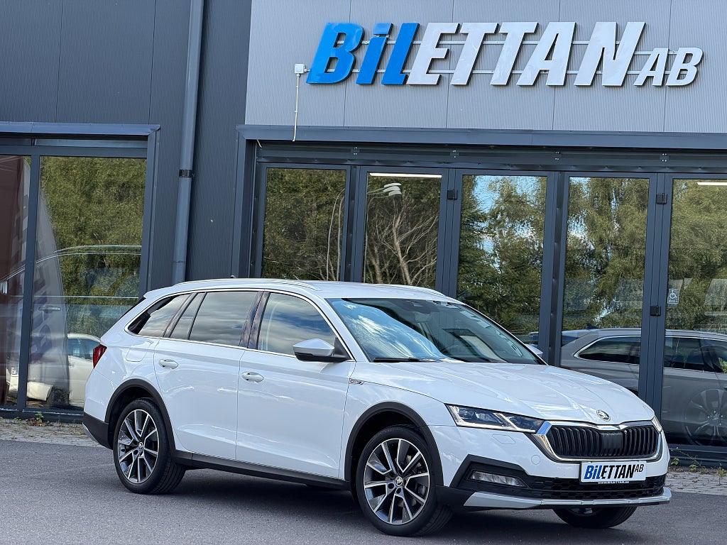 Skoda Octavia Scout 2.0 TDI SCR 4x4 Euro 6|Dragkrok|Kamera|Elstol|Moms