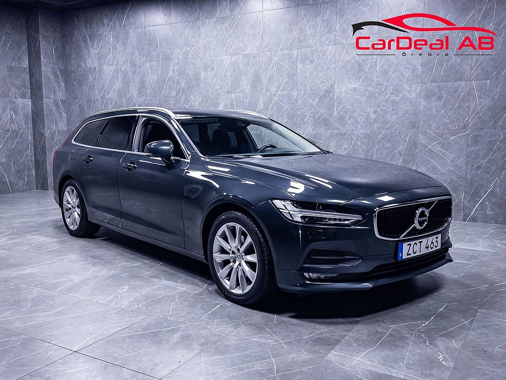 Volvo V90 Volvo V90 D4 Momentum Värmare Halvskinn Navi Drag Rattvärme VOC