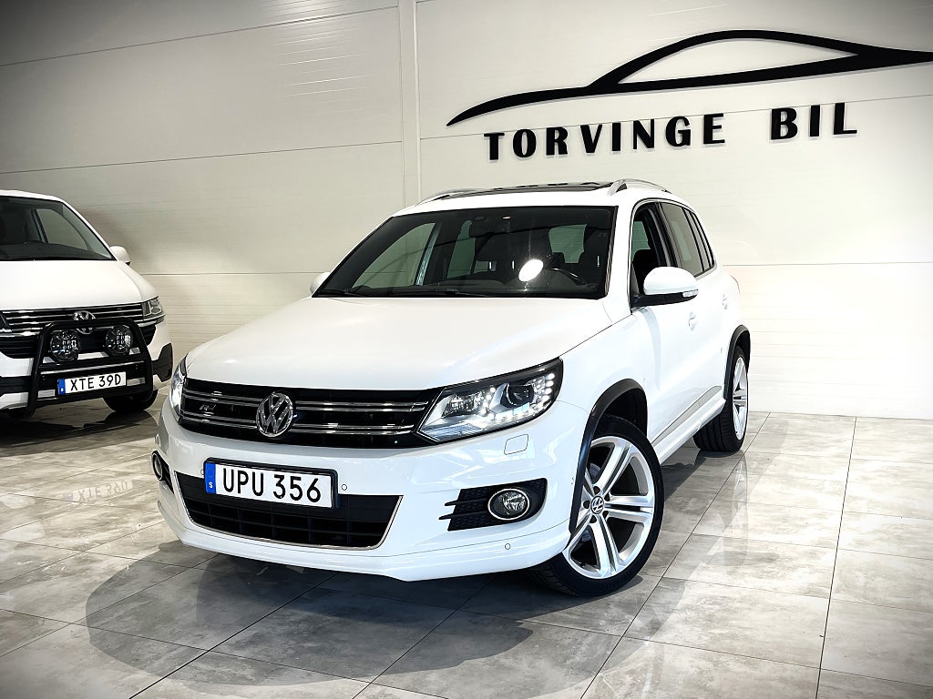 Volkswagen Tiguan 2.0 TDI 4M R-Line Pano Värmare Skinn Drag 19" Euro 5