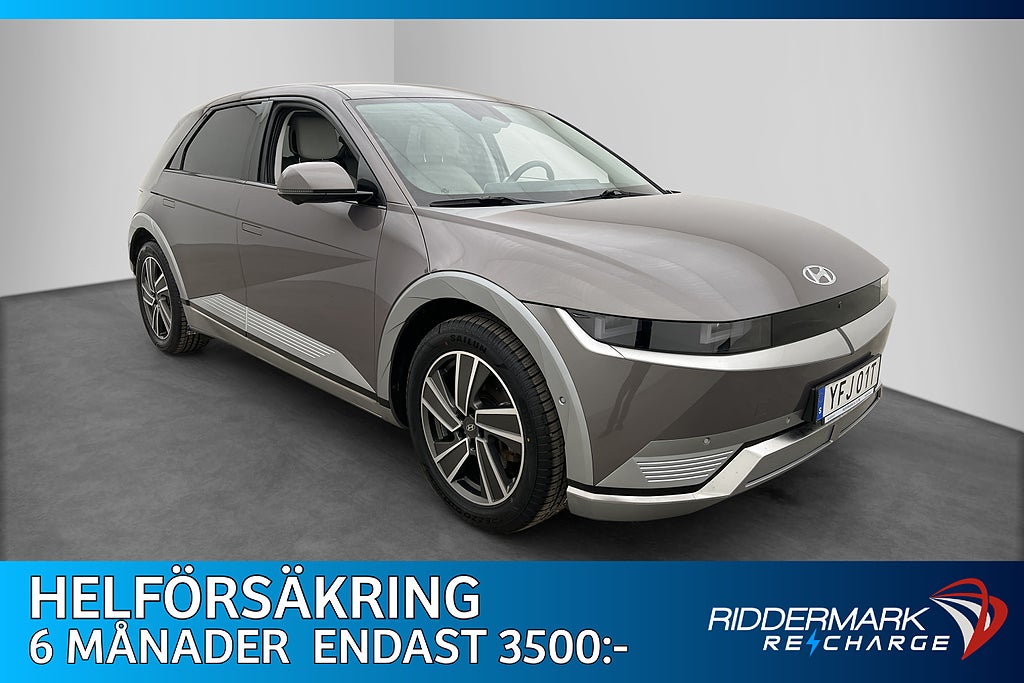 Hyundai IONIQ 5 72.6 kWh 218hk Advanced HUD Navi 360° Skinn