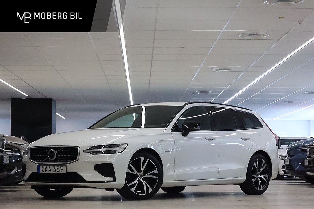 Volvo V60 Recharge T6 AWD 340hk R-Design B-kamera Värmare