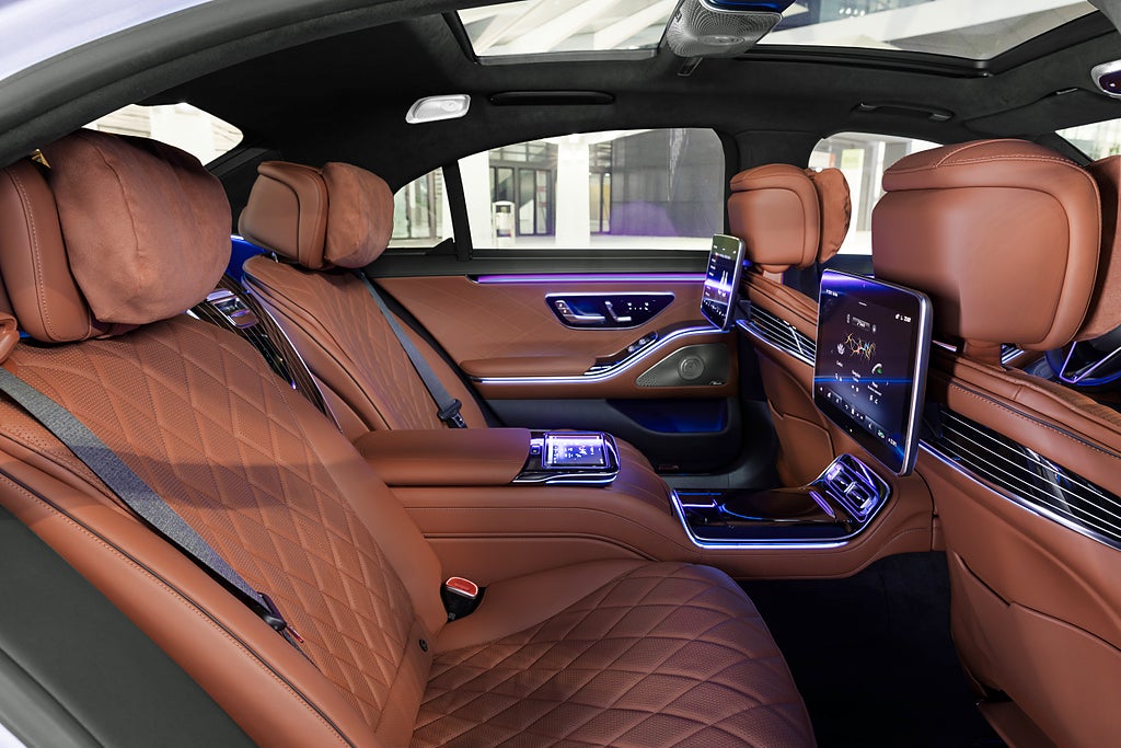 Mercedes-Benz S-Klasse, 2020, Outdoor, Interieur: Leder Nappa Sienabraun // Mercedes-Benz S-Class, 2020, outdoor, interior: leather siena brown
