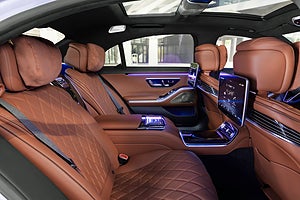 Mercedes-Benz S-Klasse, 2020, Outdoor, Interieur: Leder Nappa Sienabraun // Mercedes-Benz S-Class, 2020, outdoor, interior: leather siena brown