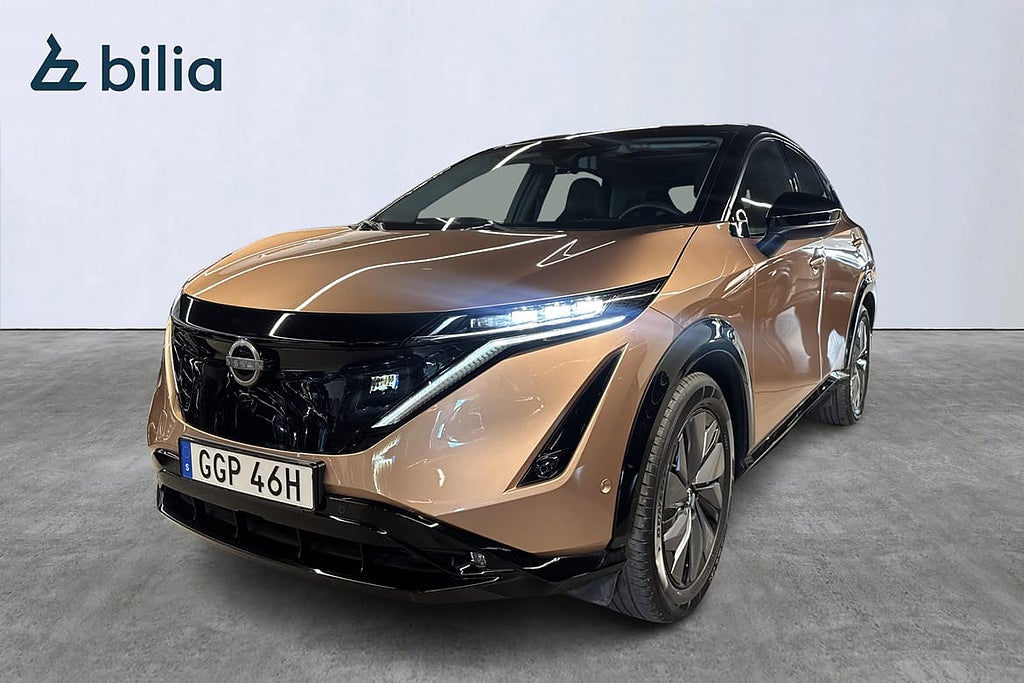 Nissan Ariya e-4ORCE Evolve/V-hjul/HuD/Pano/Bose/Moms