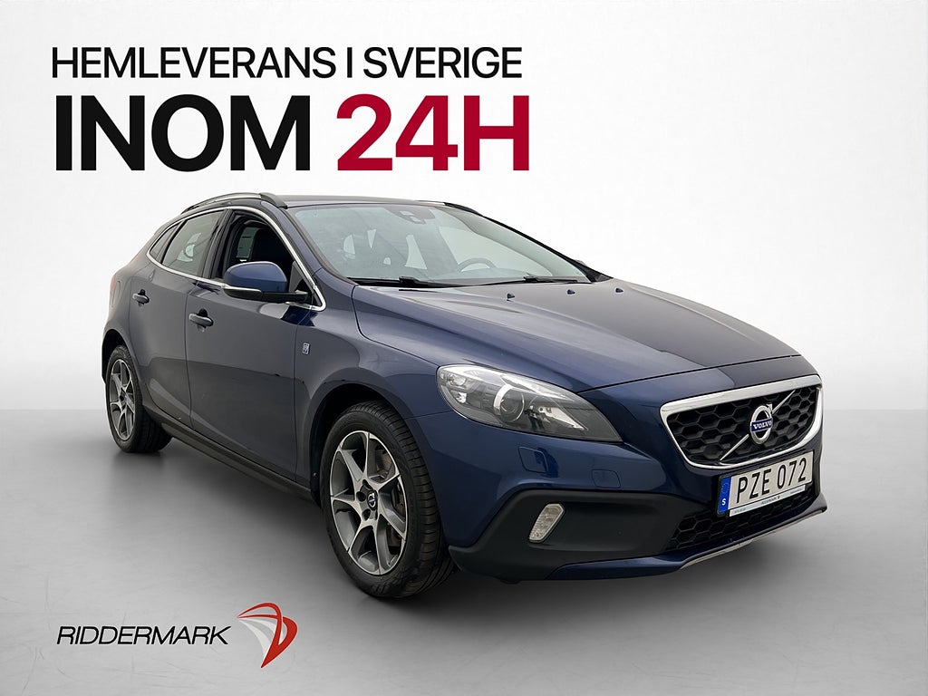 Volvo V40 Cross Country D2 120hk Ocean Race Värmare Skinn