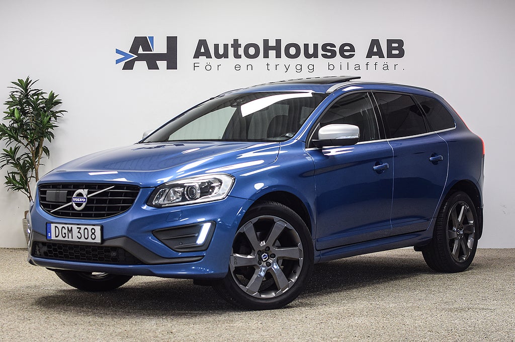 Volvo XC60 D4 AWD Polestar 220HK Classic R-Design H/K Pano Kamera