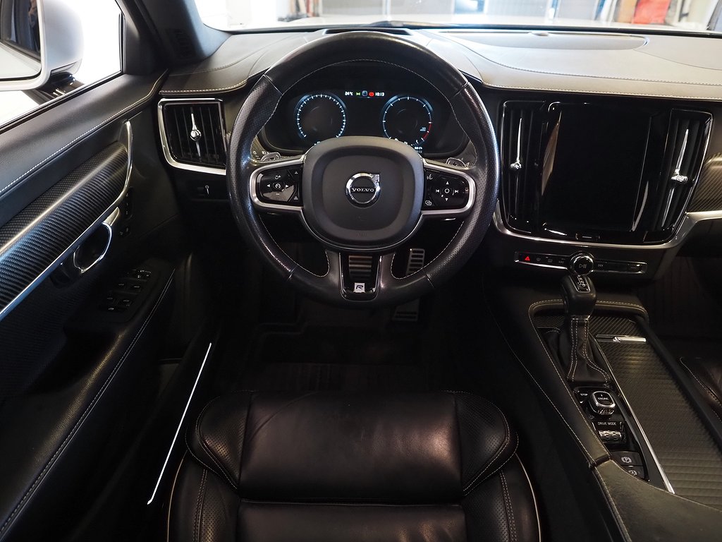 Volvo S90 D5 235hk AWD R-Design Taklucka Nav 360º Drag Skinn 2017