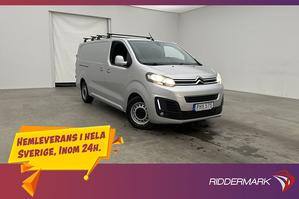 Citroën jumpy L3 2.0HDi 177hk Värm PDC Drag 3-Sits CARPLAY