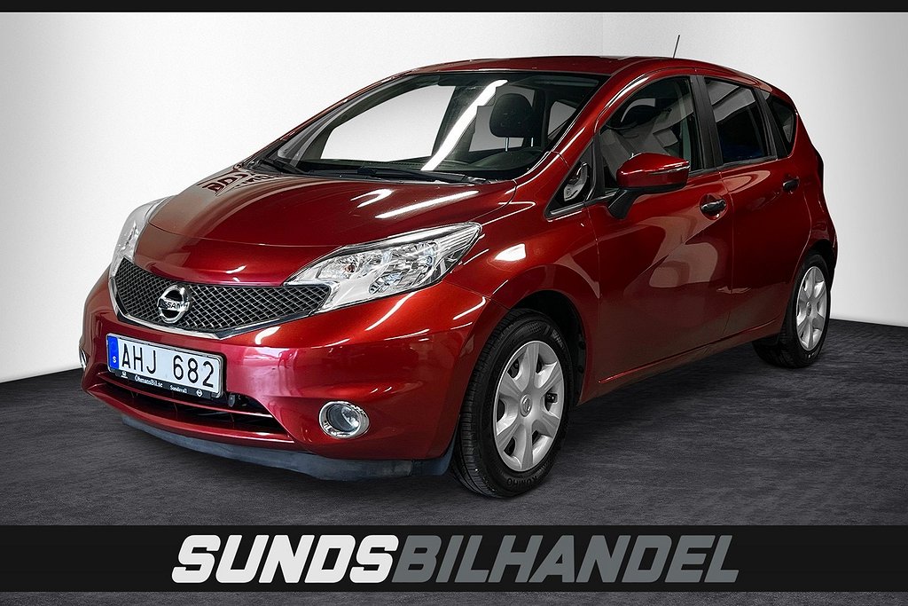 Nissan Note 1.2 - 1Ägare #Årsskatt 360kr#