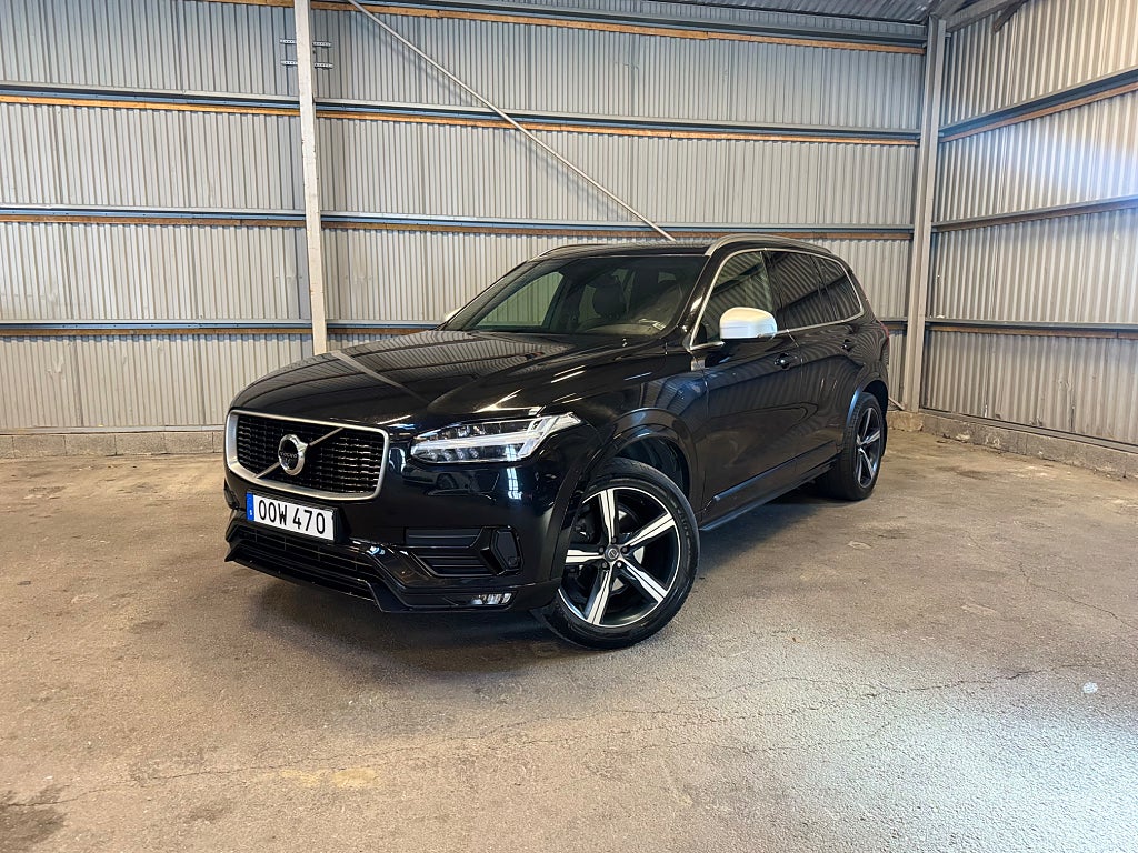Volvo XC90 D5 AWD Geartronic R-Design Drag 360° 7-Sits 