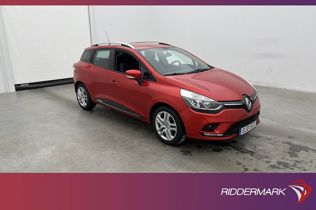 Renault Clio Sport Tourer 0.9 TCe 90hk Zen Navi Sensorer