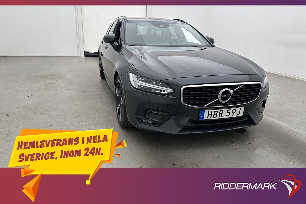 Volvo V90 D4 190hk R Design Värmare VOC Backkamera BLIS Navi