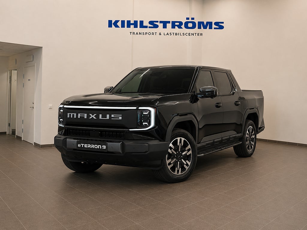 Maxus eTERRON 9 PREMIUM 436 HK 4WD 432 KM 3,5 TON DRAG  endast 7 210 k