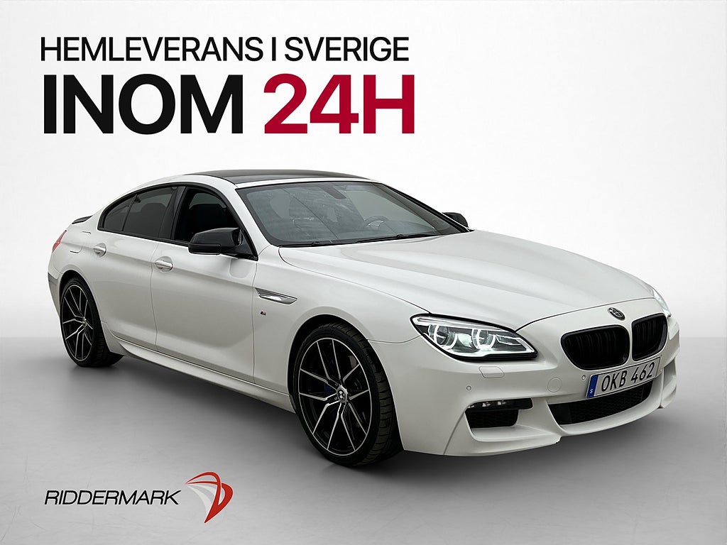 BMW 640 i xDrive 320hk Coupè M Sport HiFi Pano Kamera Skinn