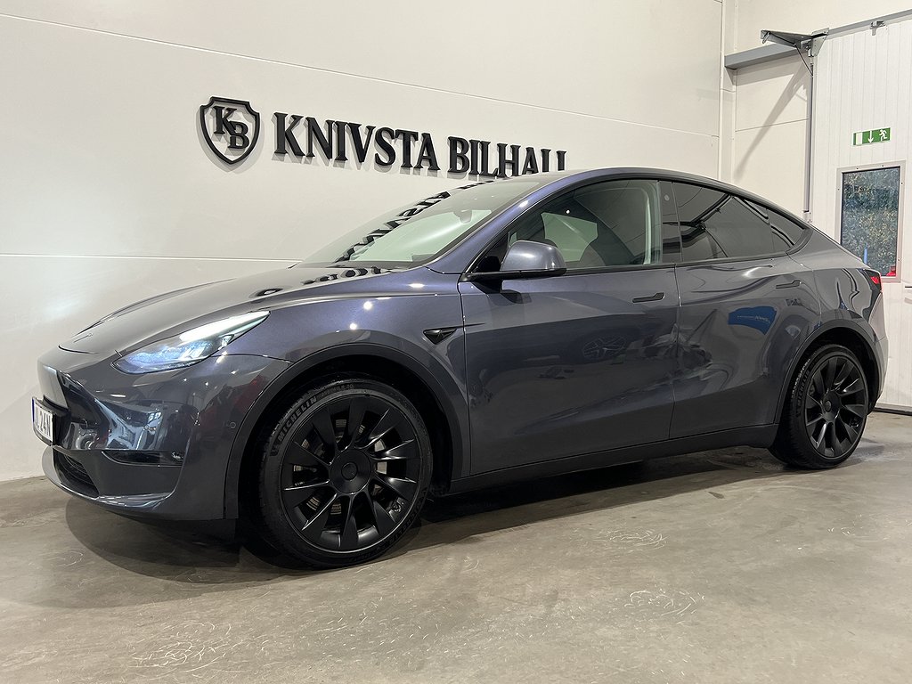 Tesla Model Y Long Range AWD 1Ägare Leasbar Drag 514hk