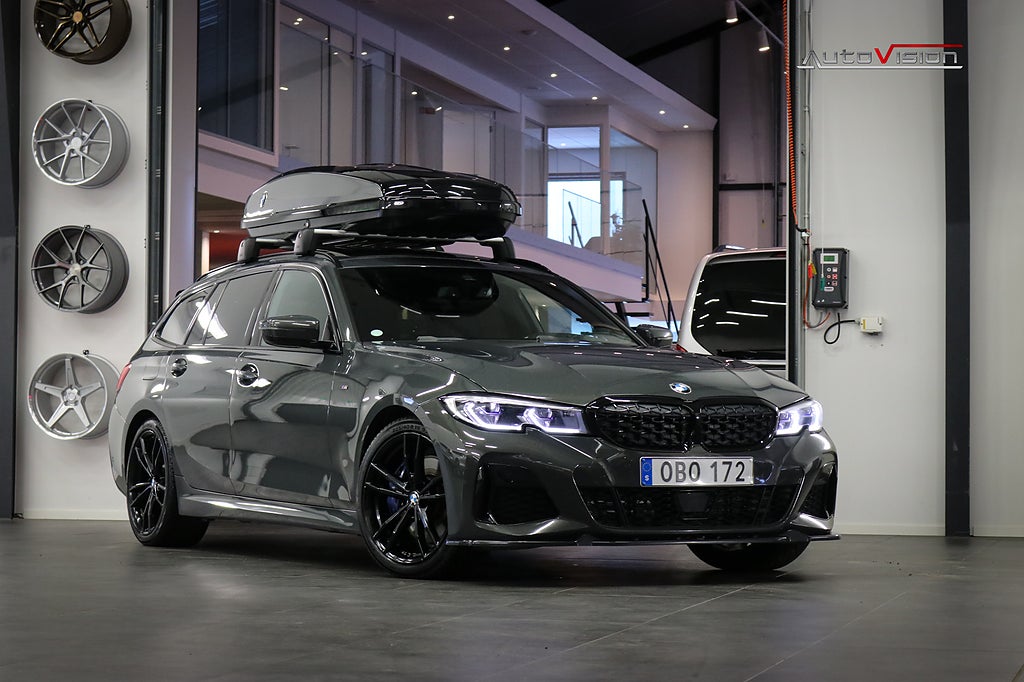 BMW M340 i xDrive 374hk M Sport PANO LASER H&K HUD MAXTON 19"