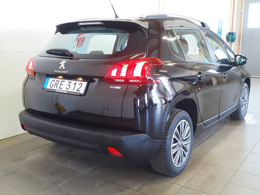 Peugeot 2008 1.2 PureTech 82hk Automat Låga mil Kamrem bytt! 2017