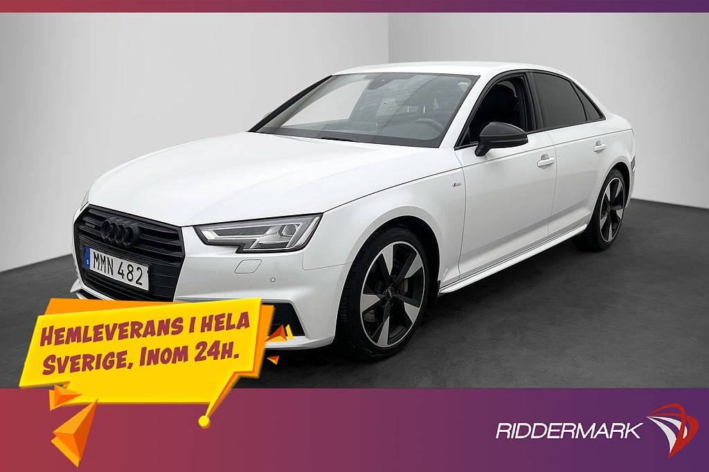 Audi A4 Quattro S Line B&O Cockpit Ambient 3-Zon Navi