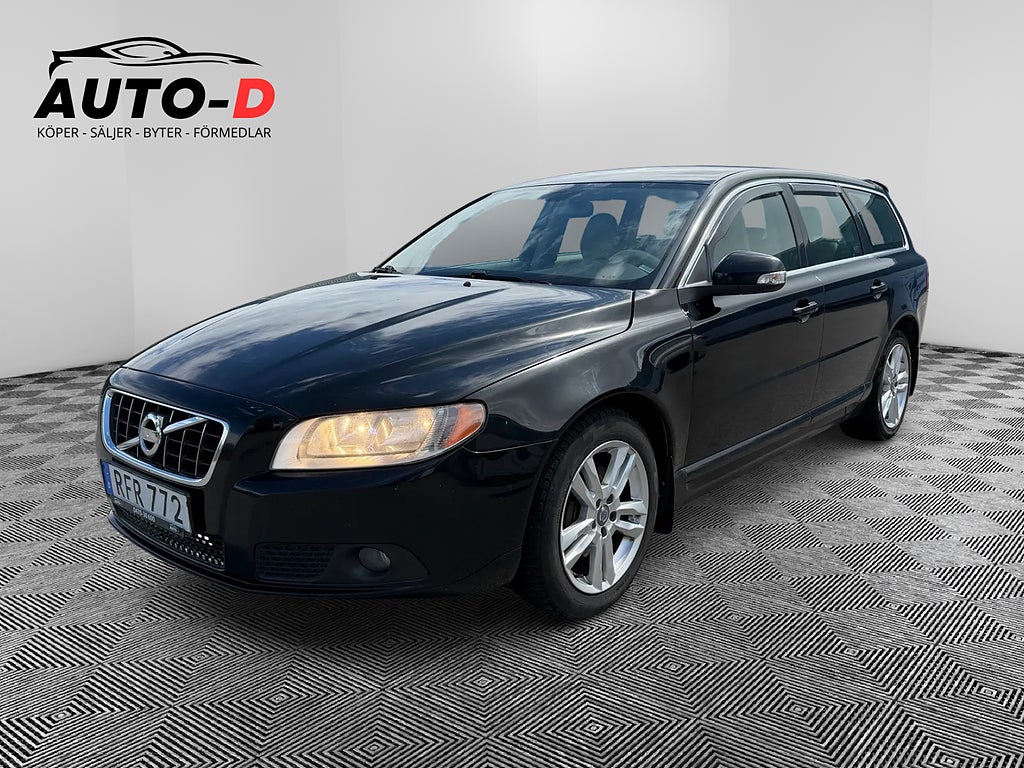 Volvo V70 D3 Geartronic Kinetic 163hk/Drag/Ränta fr 1,95%
