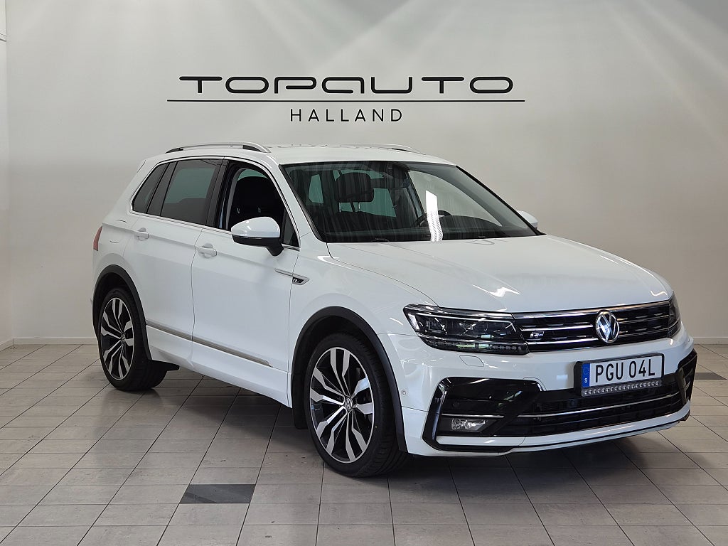 Volkswagen Tiguan 2.0 TDI R-Line 4Motion DSG 190hk|P-Värm|20" Fälg|Nyserv