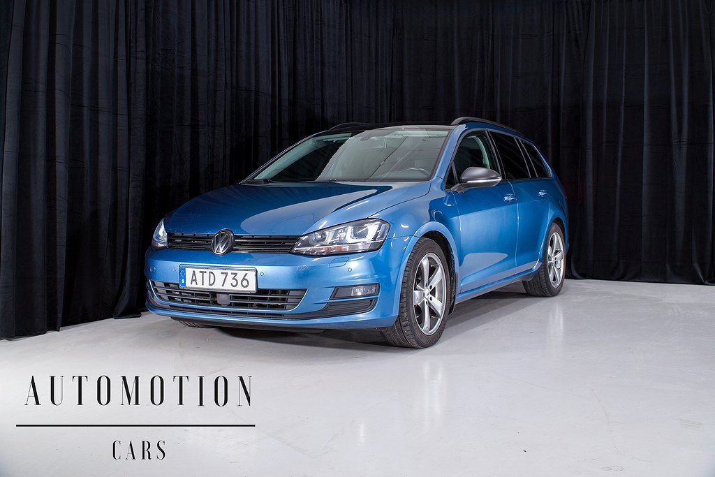 Volkswagen Golf Sportscombi 2.0 TDI 4M R-Line D-värm Drag 