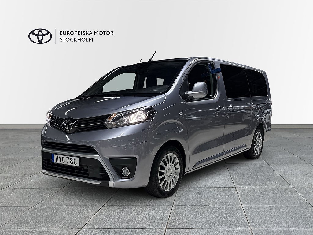 Toyota Proace Verso 2.0D AUT 180 SHUTTLE KOMFORTPAKET 9-SITS