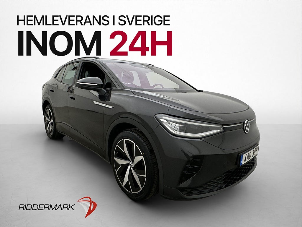 Volkswagen ID.4 GTX 4M Värmepump 360° IQ.Light Navi Dragkrok