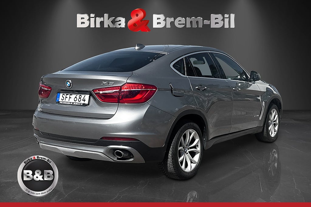 BMW X6 xDrive30d Steptronic värmare , drag , 360kam taklucka