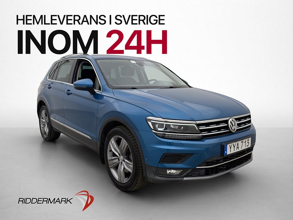 Volkswagen Tiguan 2.0 TDI 4M GT Värmare Drag Cockpit CarPlay