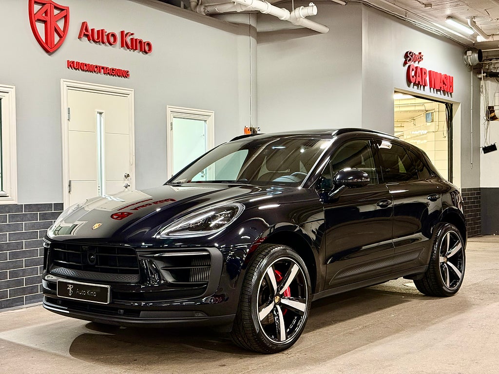 Porsche Macan S PDK 1-äg Pano Bose 18-vägs Värmare Adaptiv