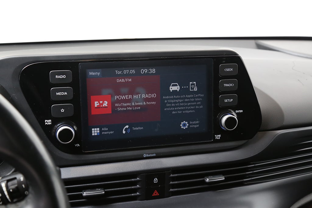 Hyundai i20 1,0 T-GDI 100hk Essential Aut Kamera Motorvärmare 2021