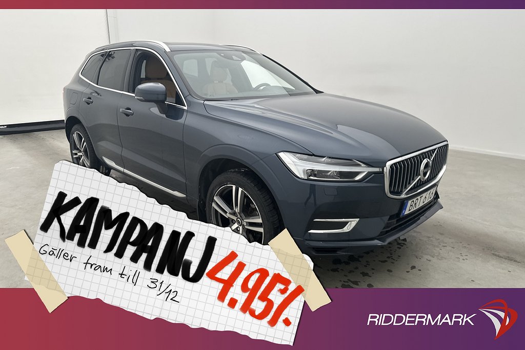 Volvo XC60 T8 AWD Inscription VOC Värm Pano HUD 4,95% Ränta