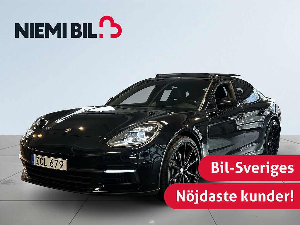 Porsche Panamera 4S 440hk Sport Chrono 360 Kamera/BOSE/Drag/Pvärm
