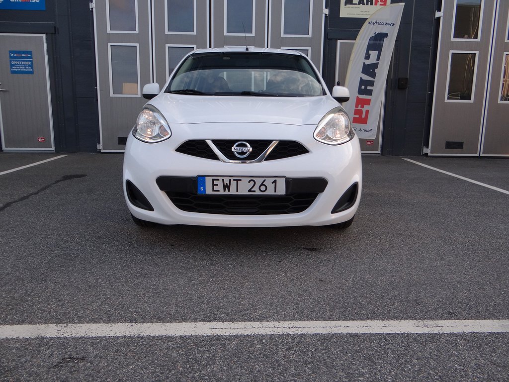 Nissan Micra 1.2 Comfort | Kamkedja| Bluetooth| Regnsensor |