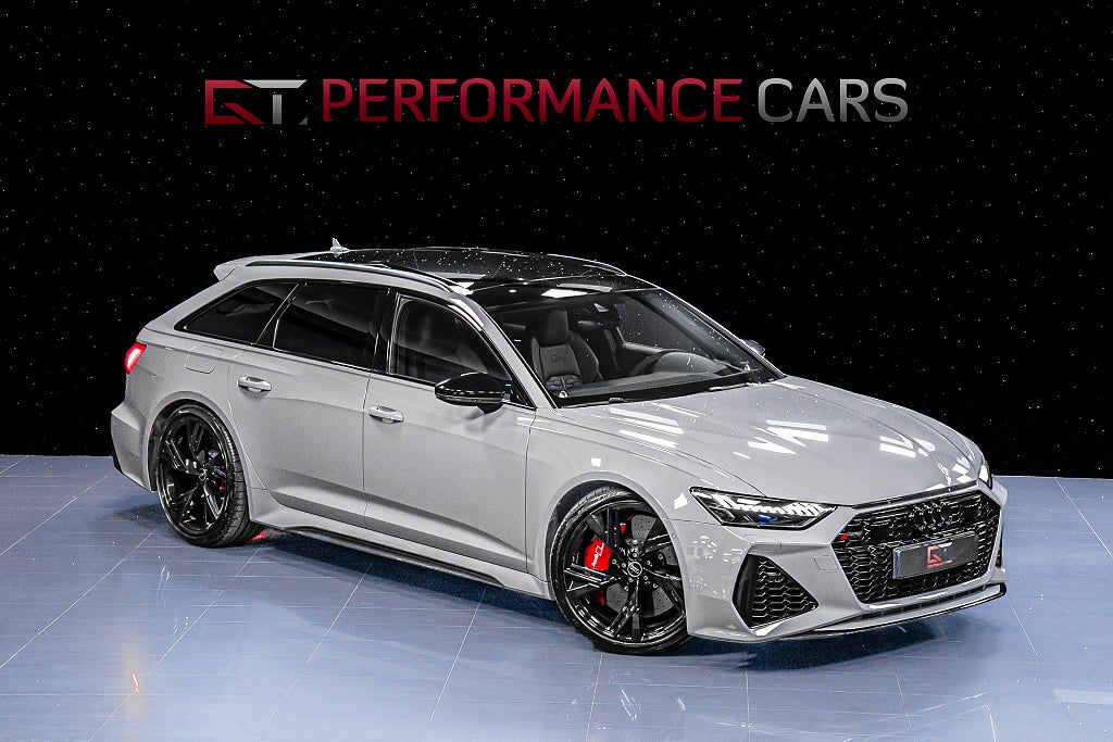 Audi RS6 Nardo RS-Dynamikpaket+ Keramiska RS-Design Pano B&O-Adv
