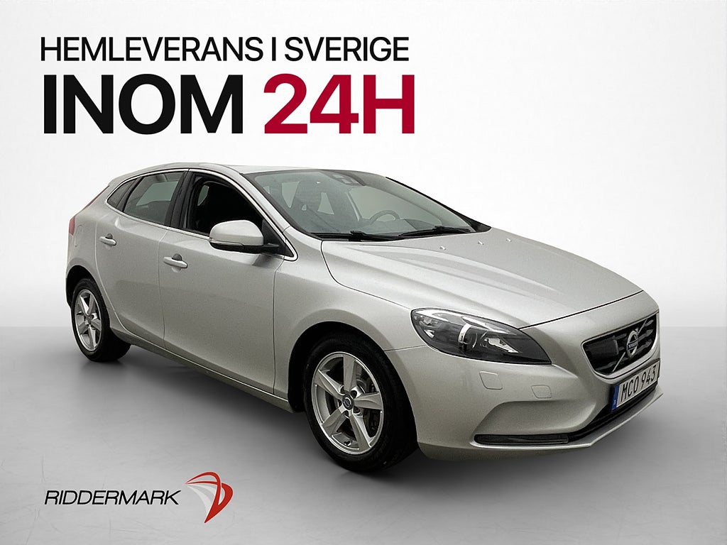 Volvo V40 D2 120hk Momentum Drag BLIS Navi P-sensor