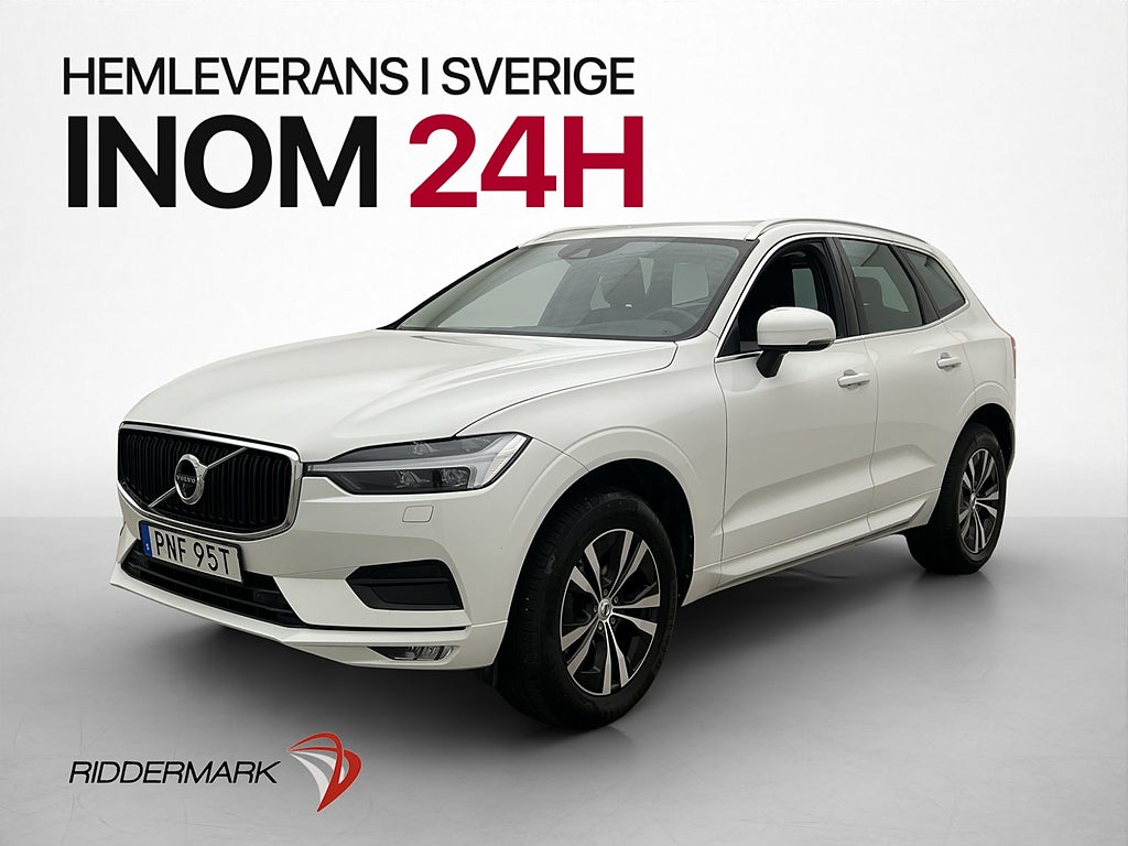 Volvo XC60 B4 AWD Advanced SE Skinn H/K 360° Värm Drag 197hk